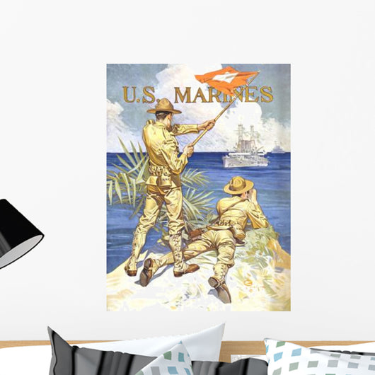 Vintage World War One Wall Decal Design 11