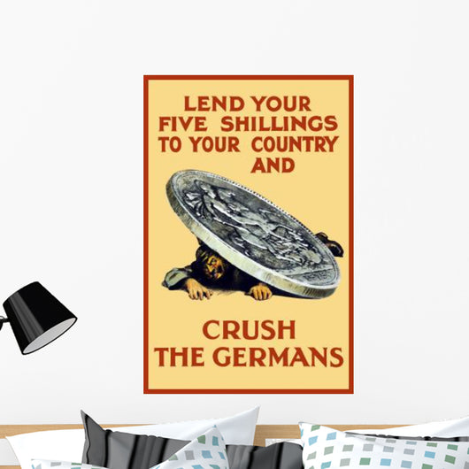 Vintage World War One Wall Decal Design 10