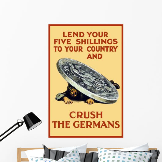 Vintage World War One Wall Decal Design 10