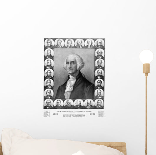 Vintage Print First Twenty Wall Decal