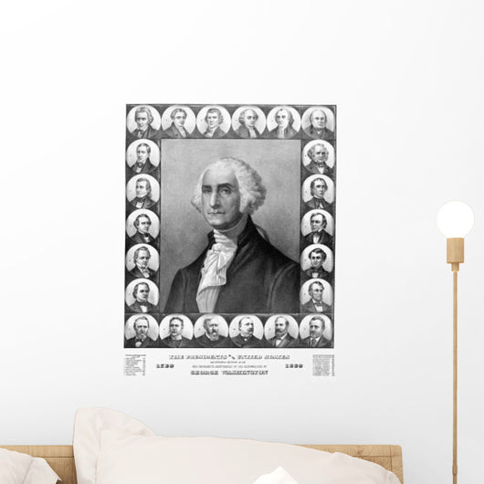 Vintage Print First Twenty Wall Decal
