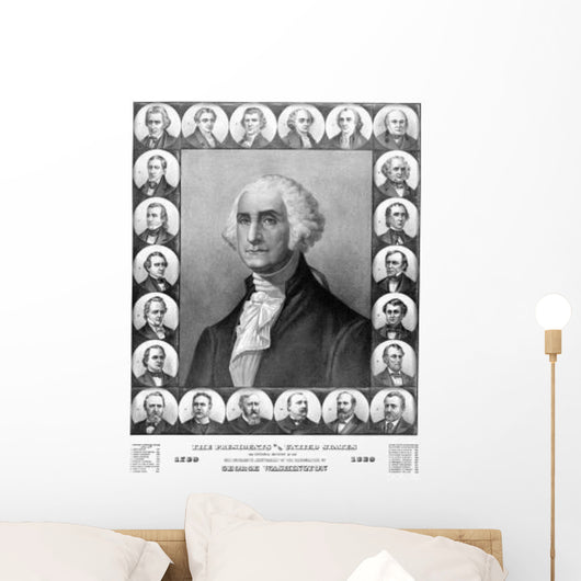 Vintage Print First Twenty Wall Decal