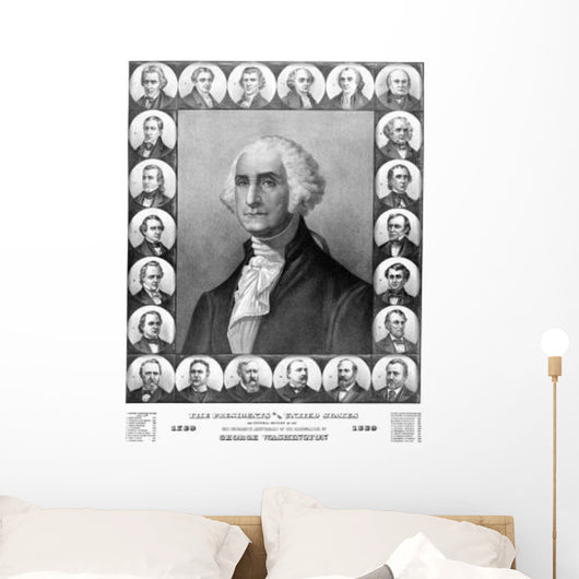 Vintage Print First Twenty Wall Decal