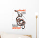 Vintage Italian World War Wall Decal