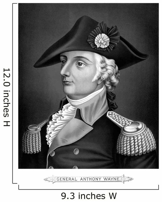 Revolutionary War Print General Wall Decal