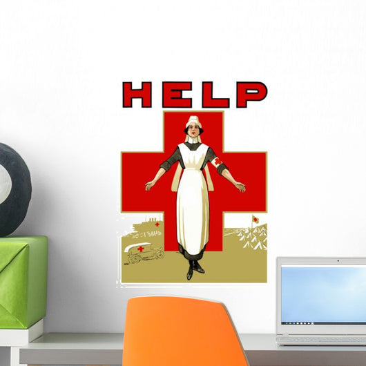Vintage World War One Wall Decal Design 9
