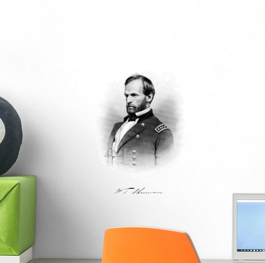 Vintage Civil War Print Wall Decal Design 9