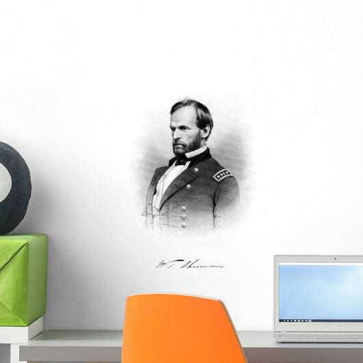 Vintage Civil War Print Wall Decal Design 9