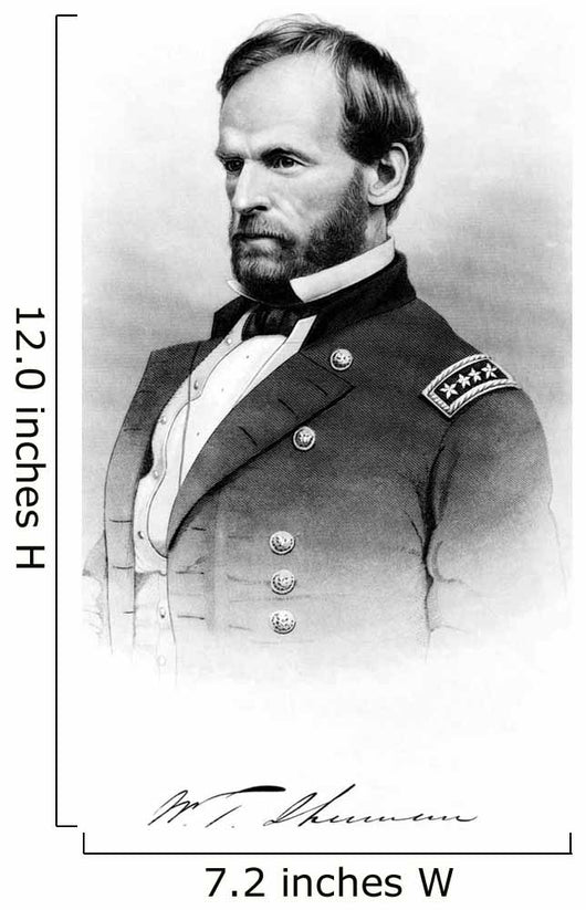 Vintage Civil War Print Wall Decal Design 9