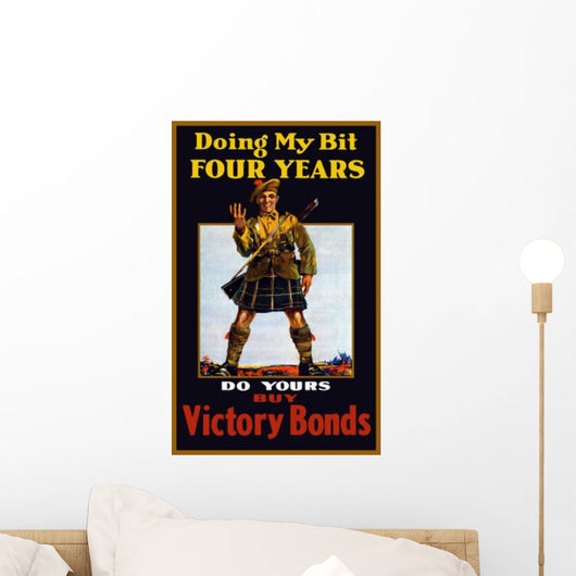 Vintage World War One Wall Decal Design 8