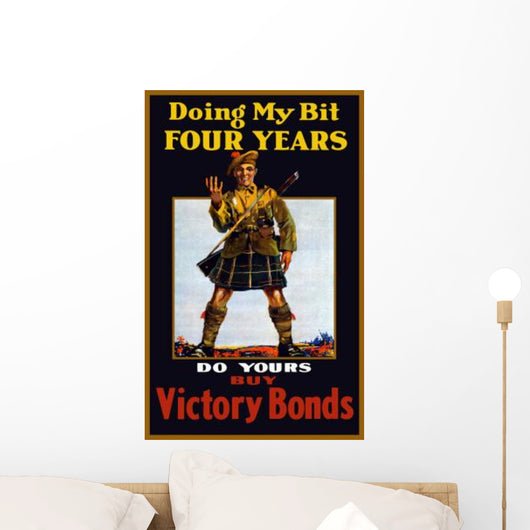 Vintage World War One Wall Decal Design 8