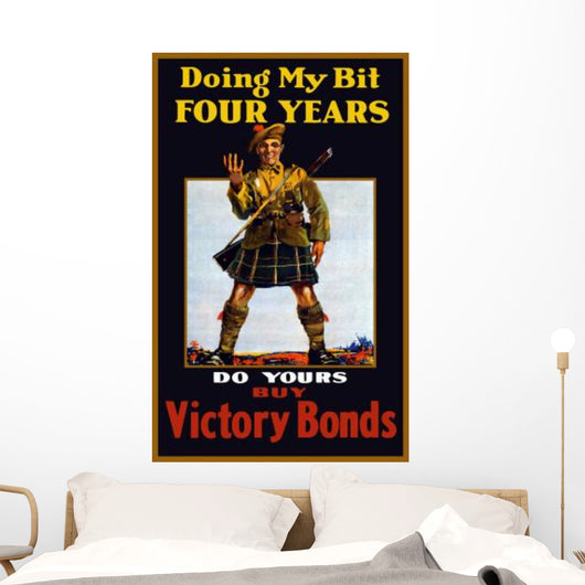 Vintage World War One Wall Decal Design 8