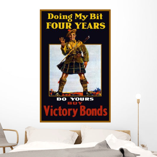 Vintage World War One Wall Decal Design 8