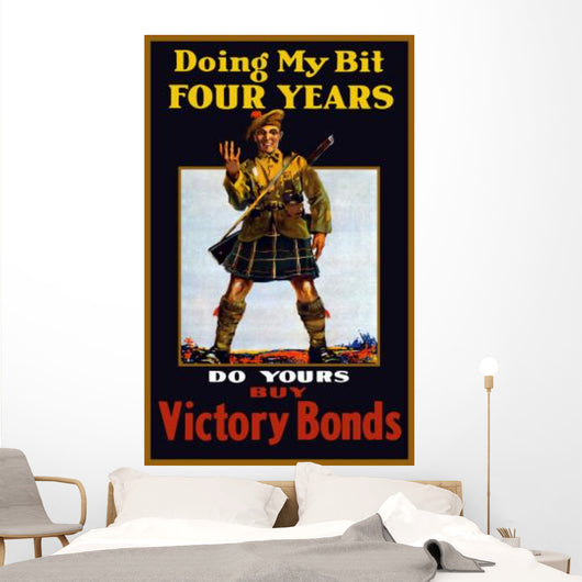 Vintage World War One Wall Decal Design 8