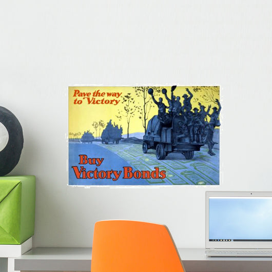 Vintage World War One Wall Decal Design 7