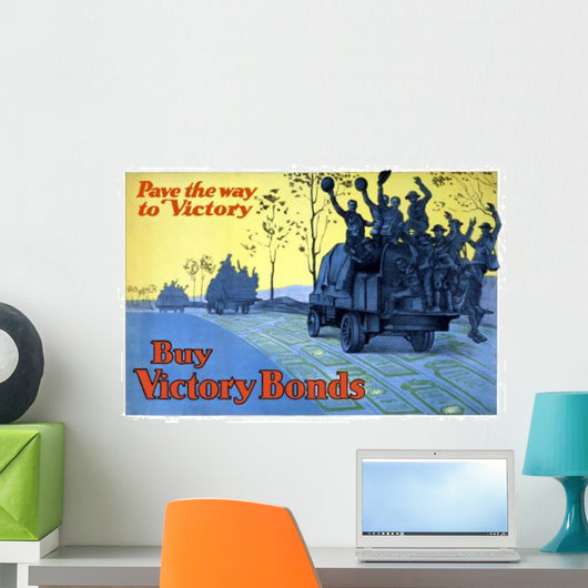Vintage World War One Wall Decal Design 7