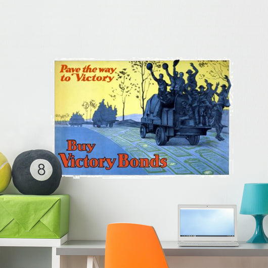 Vintage World War One Wall Decal Design 7
