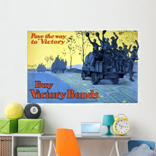Vintage World War One Wall Decal Design 7