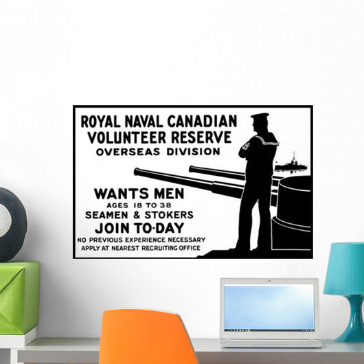 Vintage World War One Wall Decal Design 6