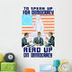 Three Man Talking and Wall Decal