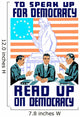 Three Man Talking and Wall Decal