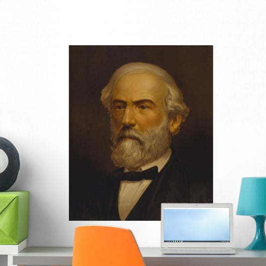 Vintage Civil War Painting Wall Decal Design 1