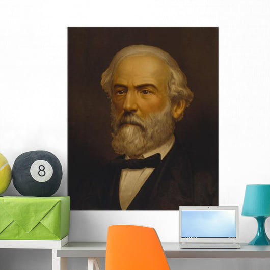 Vintage Civil War Painting Wall Decal Design 1