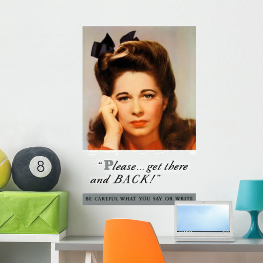Vintage World War Ii Wall Decal Design 41