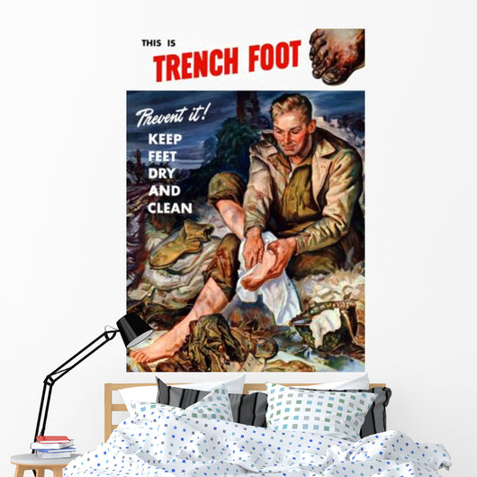 Vintage World War Ii Wall Decal Design 40