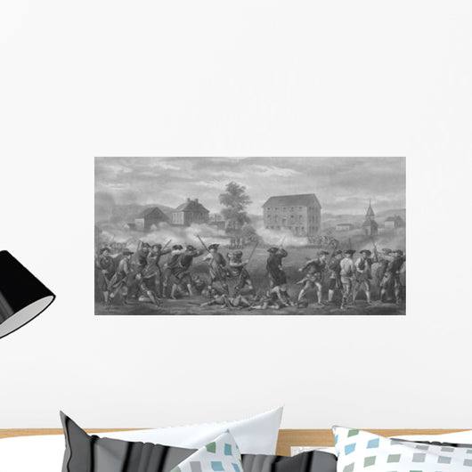 Revolutionary War Print American Wall Decal