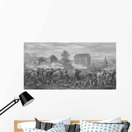 Revolutionary War Print American Wall Decal