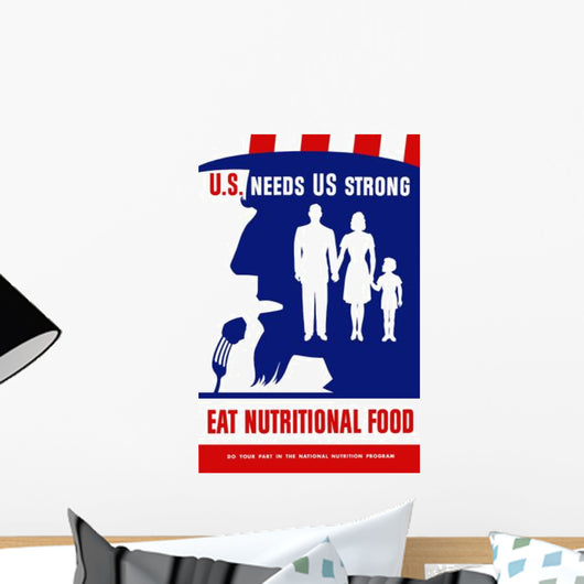 Vintage Wpa Poster Uncle Wall Decal