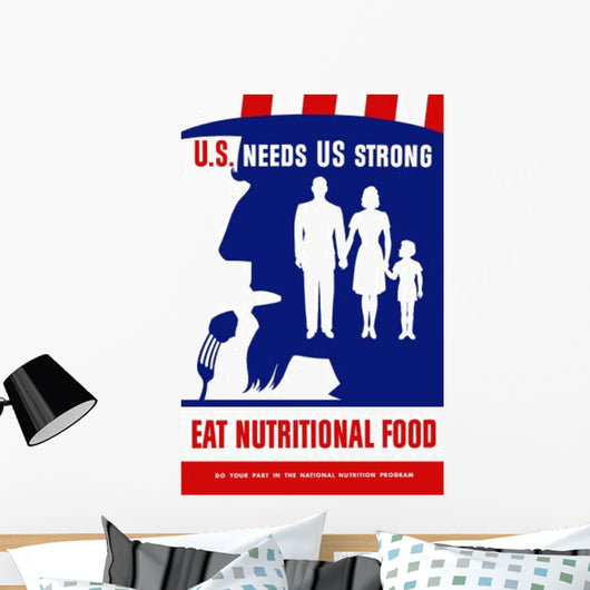 Vintage Wpa Poster Uncle Wall Decal