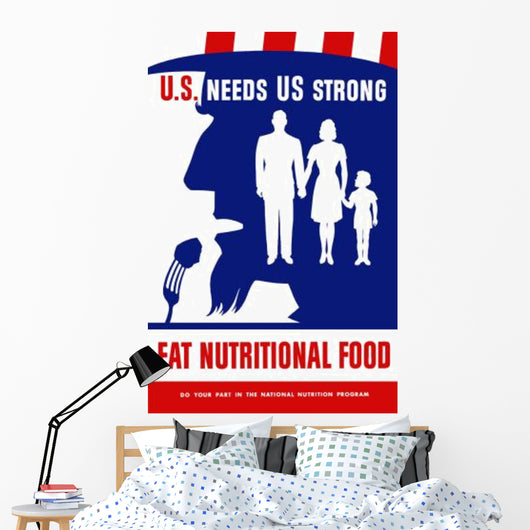 Vintage Wpa Poster Uncle Wall Decal