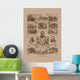 Vintage American History Print Wall Decal Design 13
