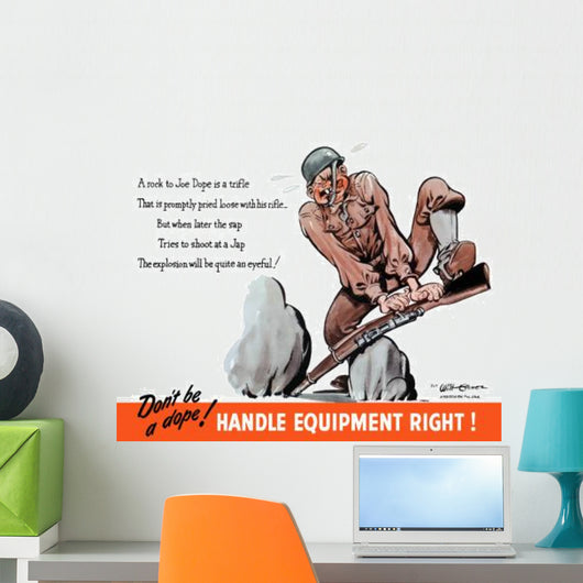 Vintage World War Ii Wall Decal Design 35