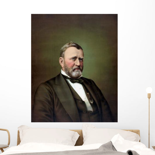 Vintage American History Painting Wall Decal Design 2