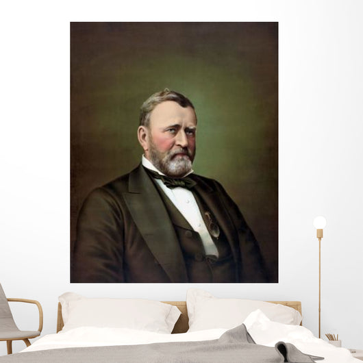 Vintage American History Painting Wall Decal Design 2