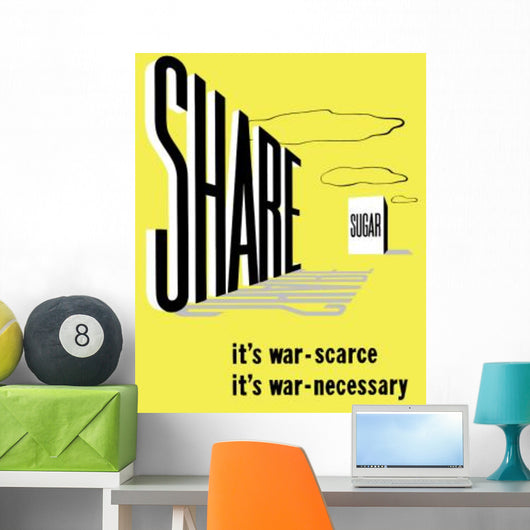 Vintage World War Ii Wall Decal Design 34
