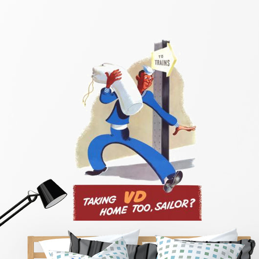Vintage World War Ii Wall Decal Design 32