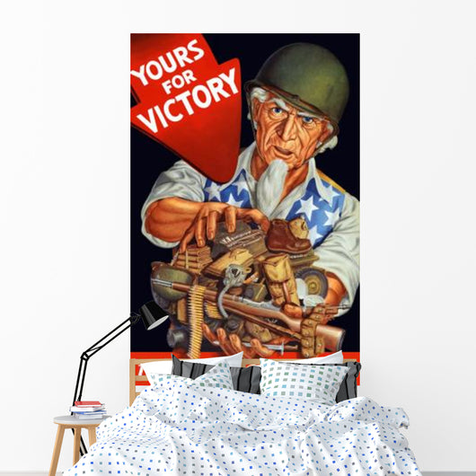 Vintage World War Ii Wall Decal Design 30