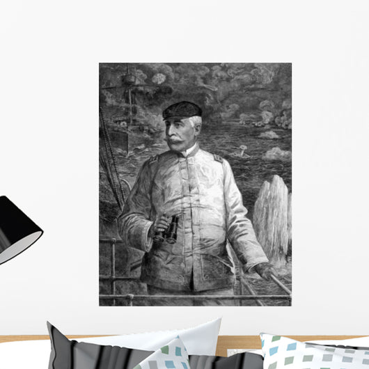 Vintage American History Print Wall Decal Design 10