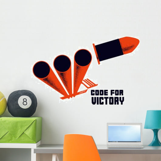 World War Ii Poster Wall Decal