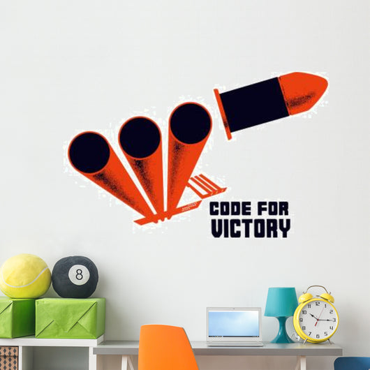 World War Ii Poster Wall Decal