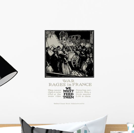 Vintage World War One Wall Decal Design 2