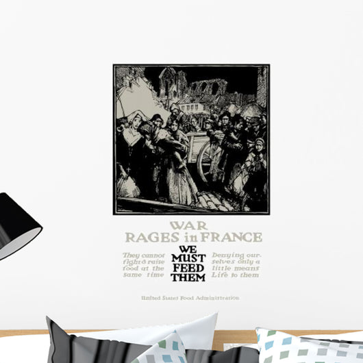 Vintage World War One Wall Decal Design 2