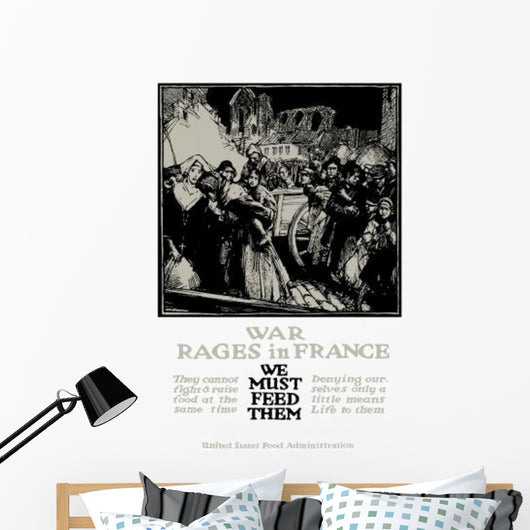 Vintage World War One Wall Decal Design 2