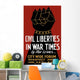 Vintage Wpa Poster Armored Wall Decal