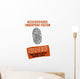 Vintage Wpa Poster Fingerprint Wall Decal