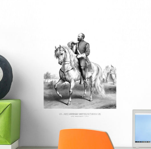 Vintage American History Print Wall Decal Design 8
